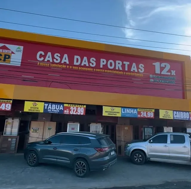 Fachada da loja Cidade Nova da Casa das Portas