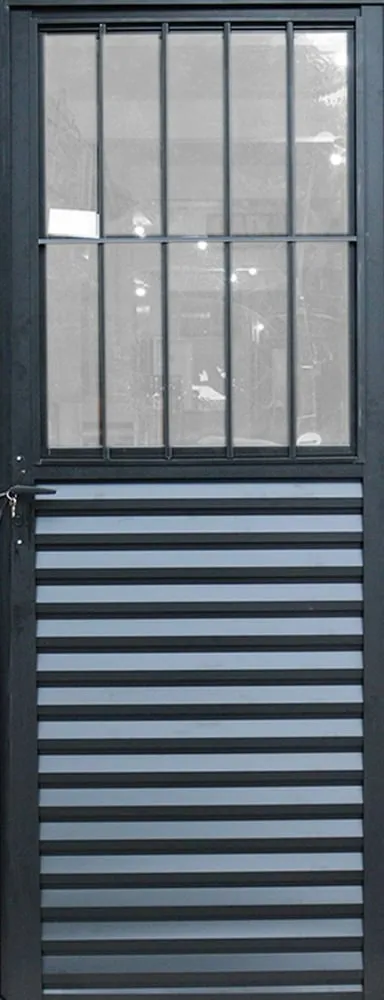 Porta com Grade branco